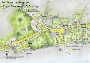 Mappa Mercatini Santa Maria Maggiore