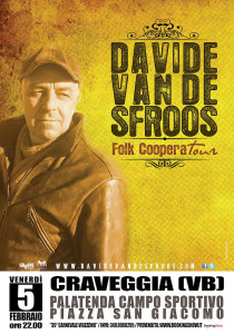 Concerto Van De Sfroos a Craveggia Carnevale 2016- Valle Vigezzo