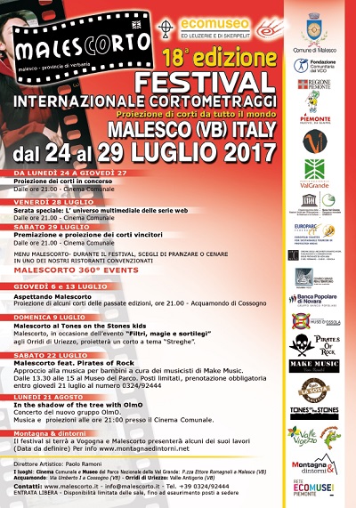 locandina Programma Malescorto 2017