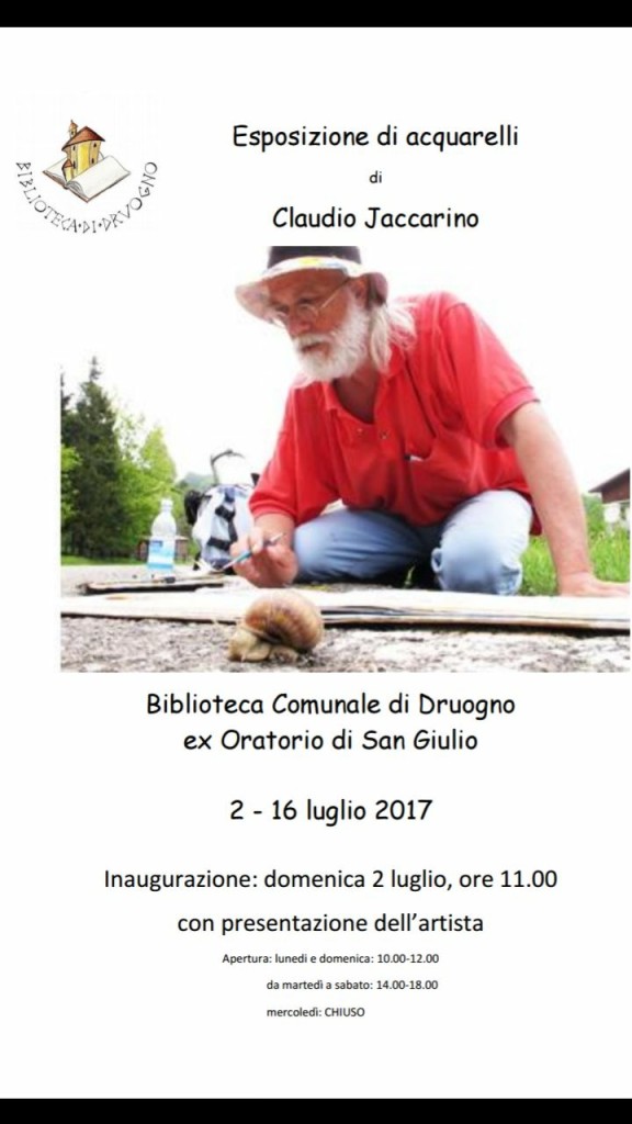 locandina acquarelli