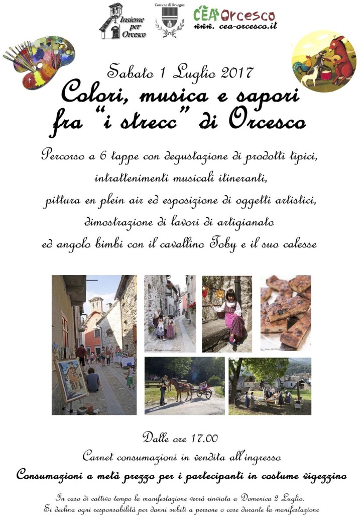 Locandina strecc di Orcesco
