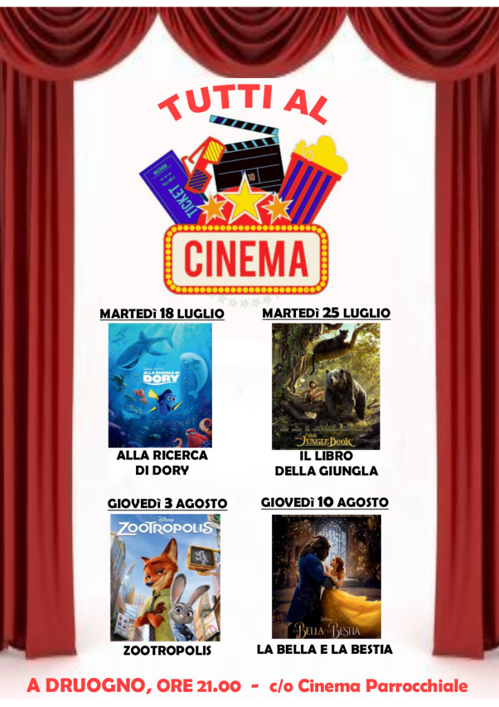 TUTTI AL CINEMA