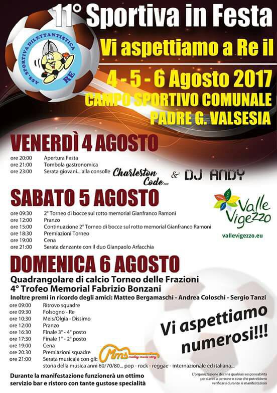 sportiva in festa