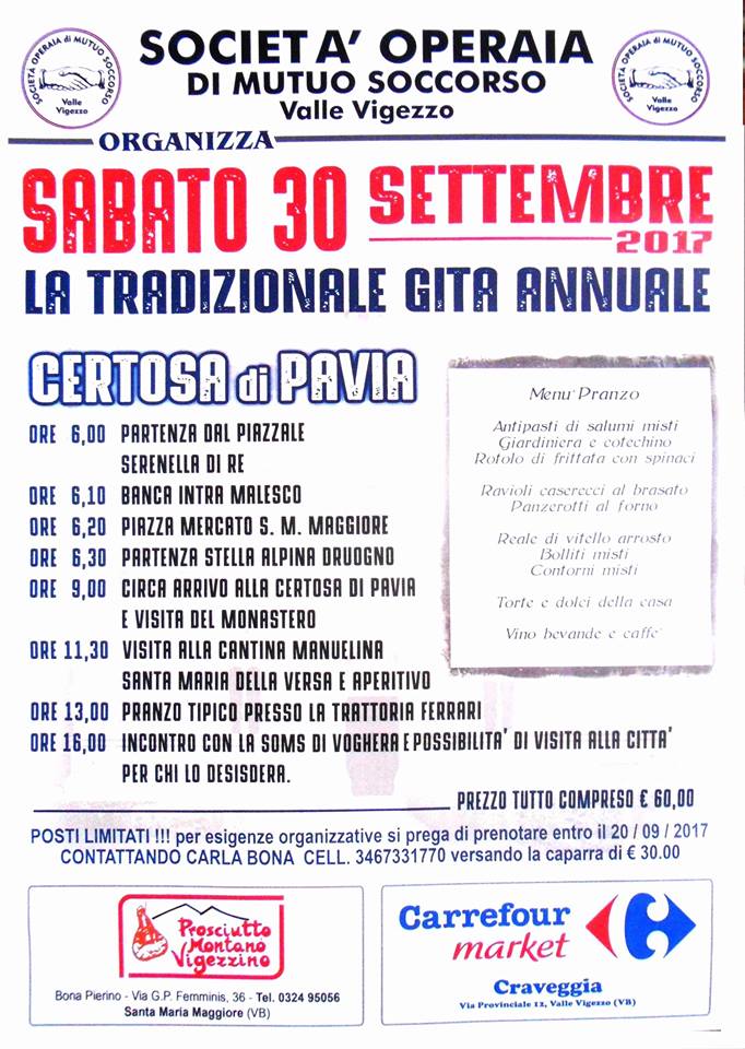 gita società operaia