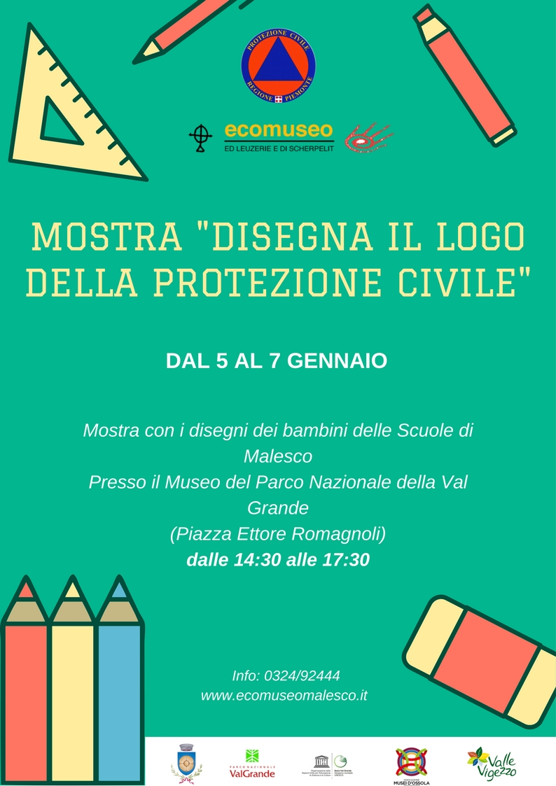 Mostra _Disegna il logo della protezione civile_