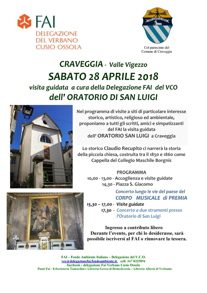 oratorio 28 aprile- eventi-valle-vigezzo