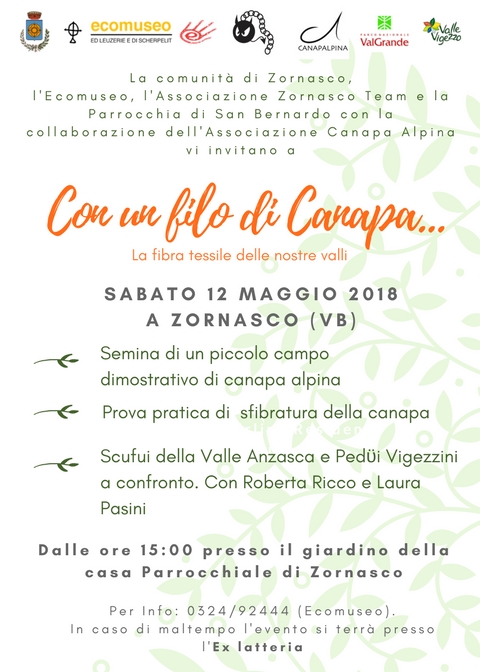 Con un filo di canapa - locandina