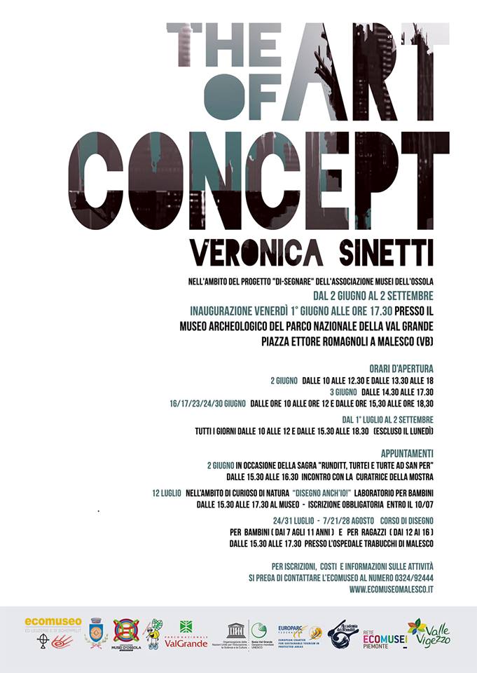 locandina veronica- mostra-illustrazione-eventi-valle-vigezzo-malesco