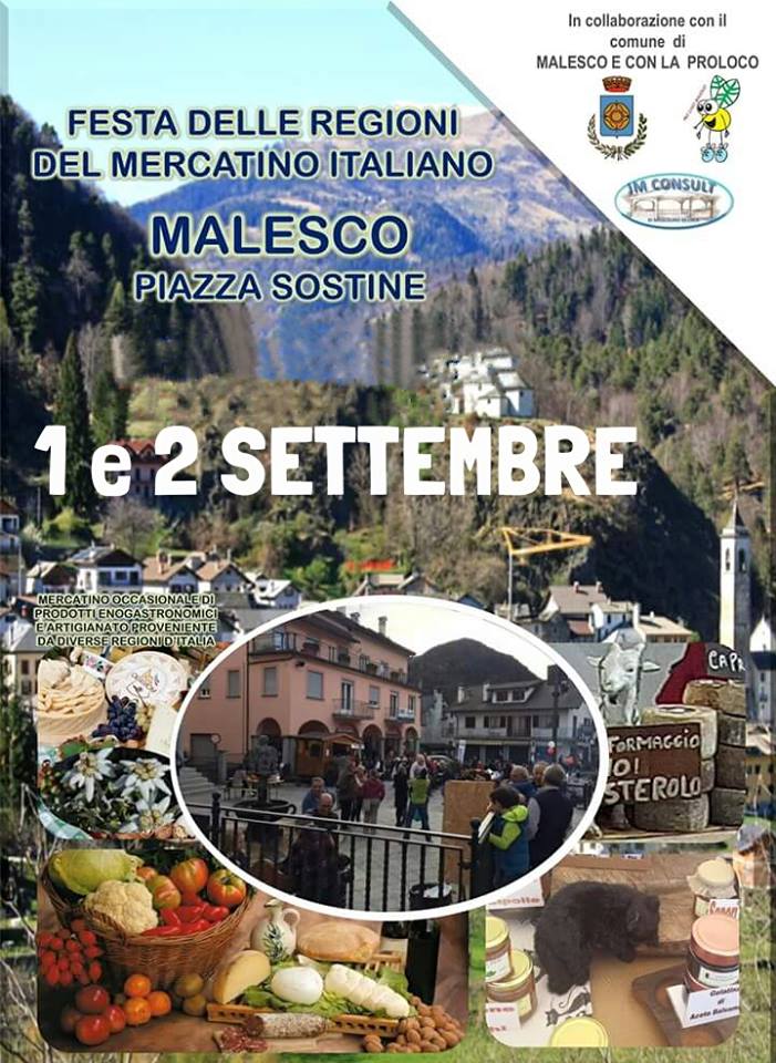 Festa selle regioni del mercato italiano